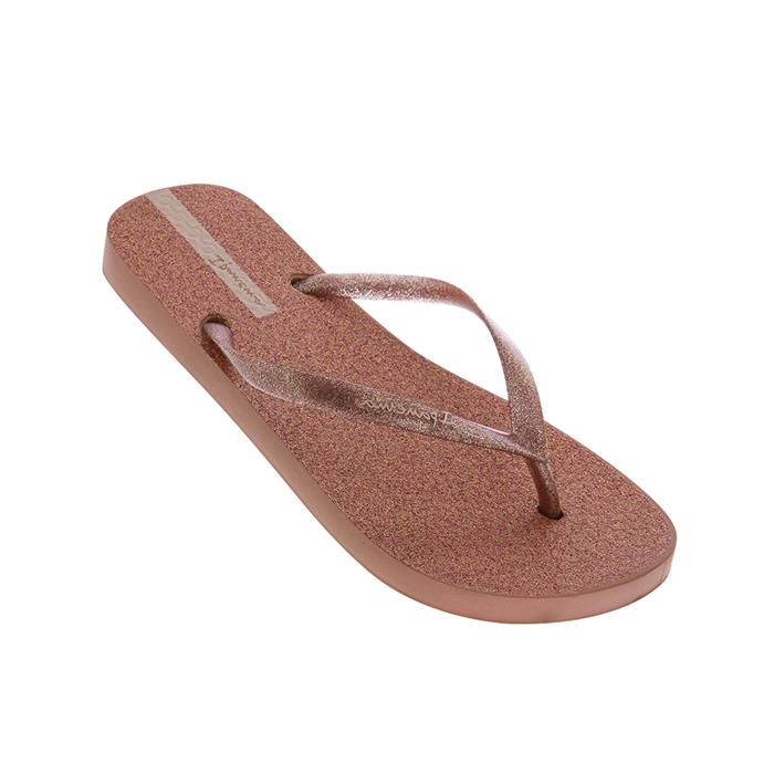 Ipanema rose gold flip flops hot sale