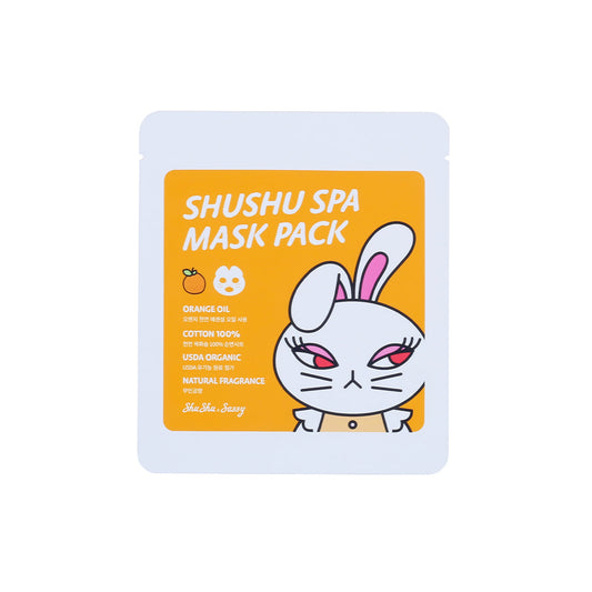 ShuShu & Sassy Kids Cosmetics Spa Mask Pack (Orange)