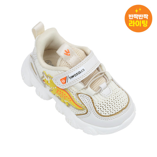 Dinosoles Tricera Storm Baby Kids Sneakers (Beige)