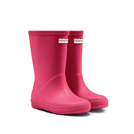 Hunter Kids First Classic Boots (Pink)
