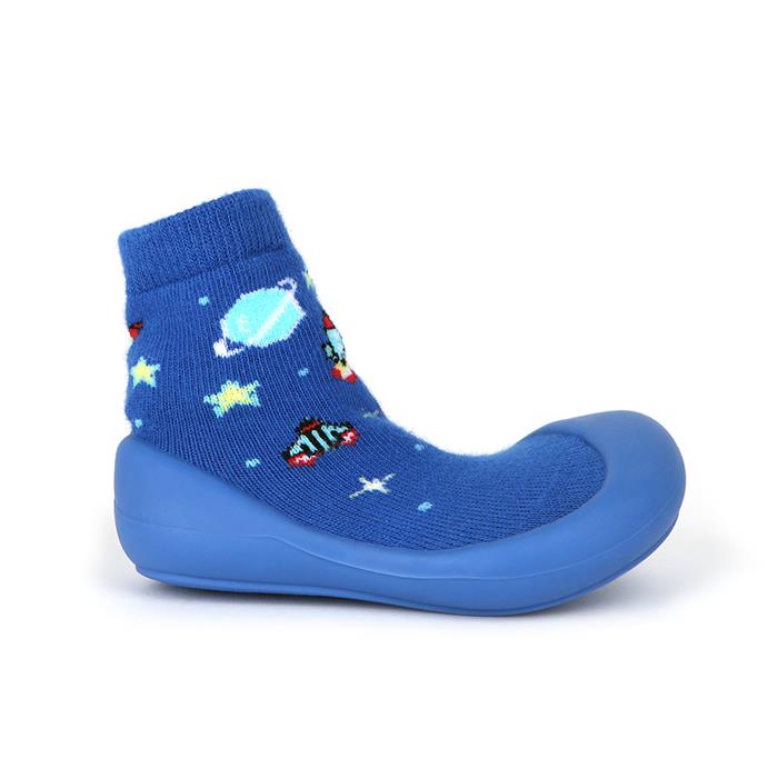 Miniwiz Wiz Moon First Walkers Shoes (Rocket Blue)