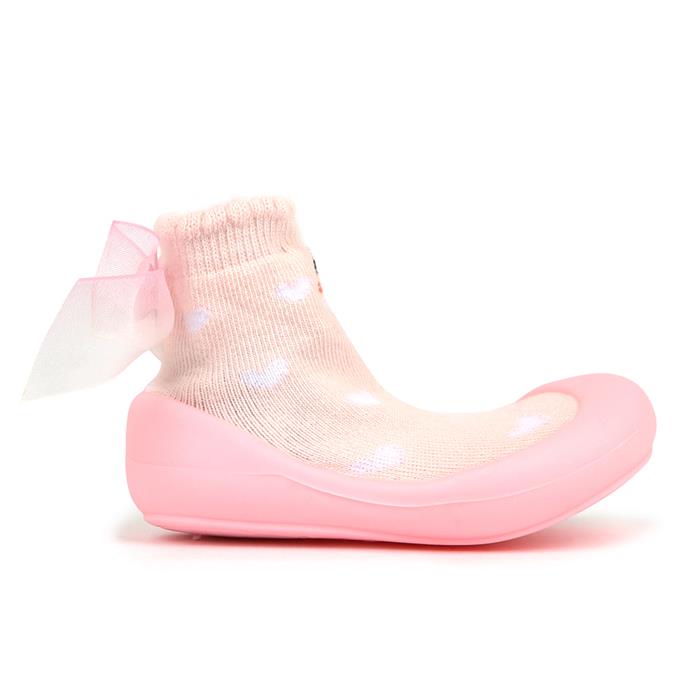 Miniwiz Wiz Moon First Walkers Shoes (Wedding Pink)