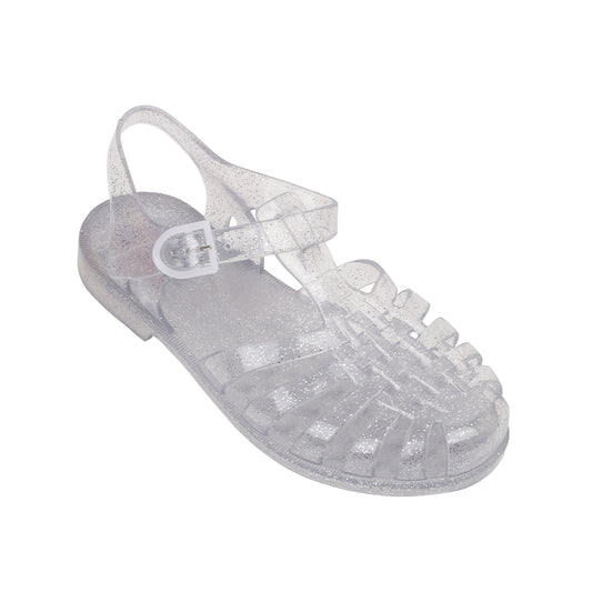 Meduse Women Sun Sandals (Silver Glitter)