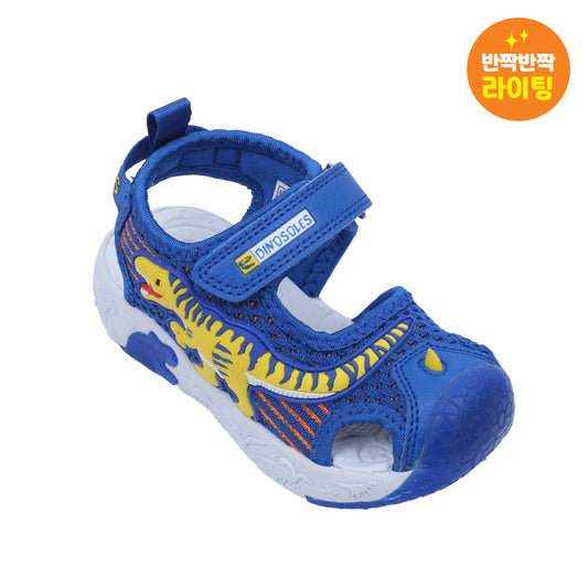 Dinosoles T-Rex Line Kids Sandals (Blue)