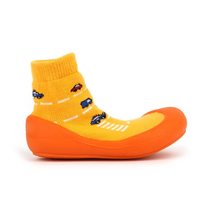 Miniwiz Wiz Moon First Walkers Shoes (Car Yellow)