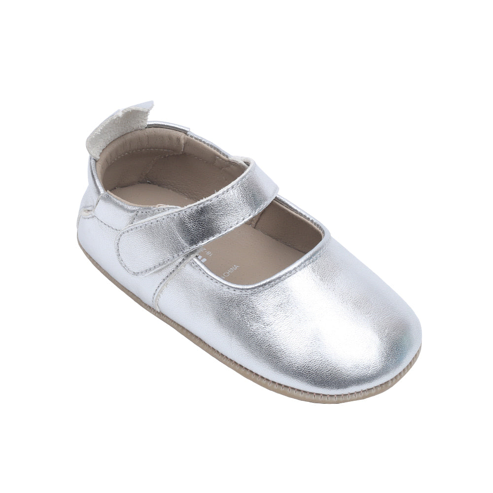 Miniwiz New Wiz Petit First Walkers Shoes (Silver)