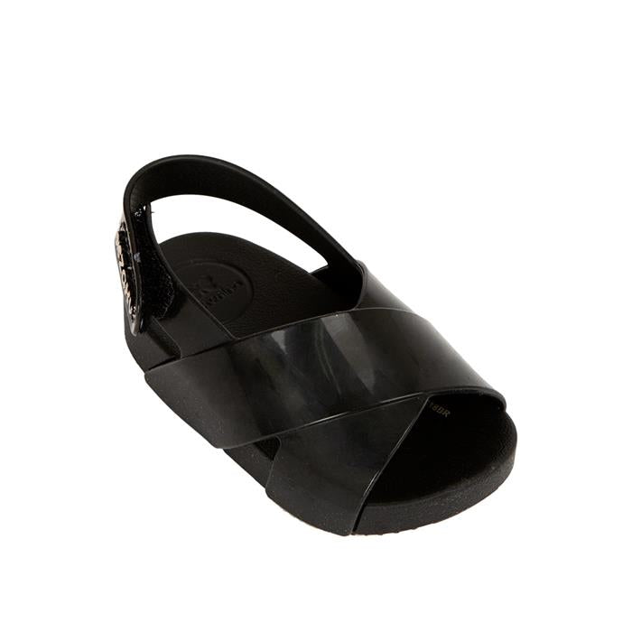 Zaxy Nina Blisha Slide Baby Sandals (Black)