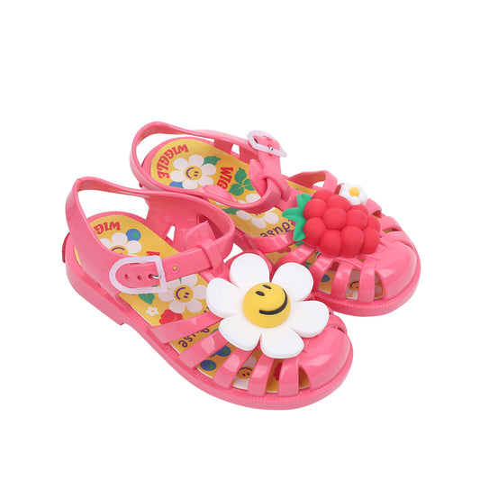 Meduse x Wiggle Wiggle Kids Sandals (Berry)