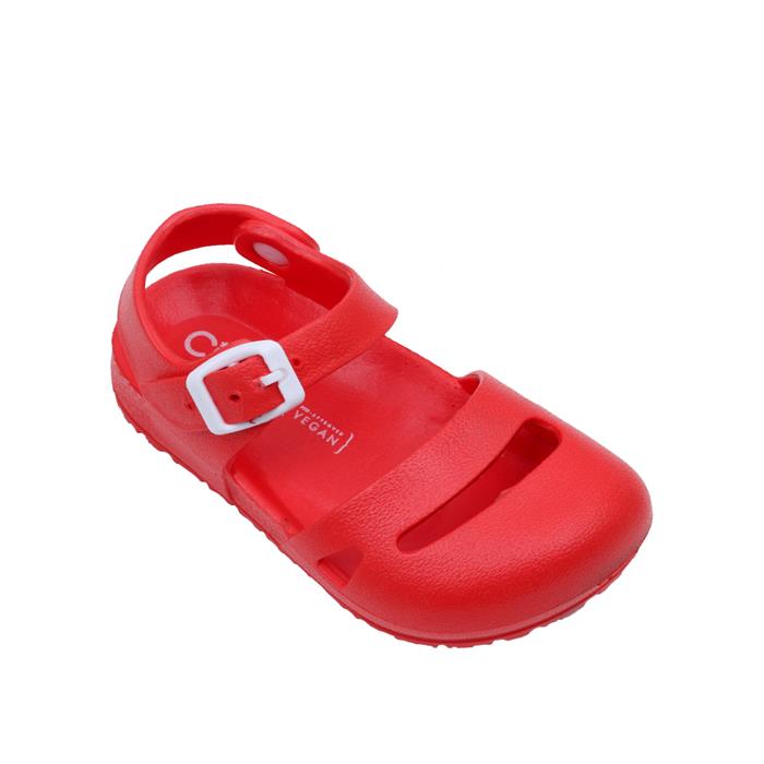 Cienta Zueco Bios Eva Sandals (Red)