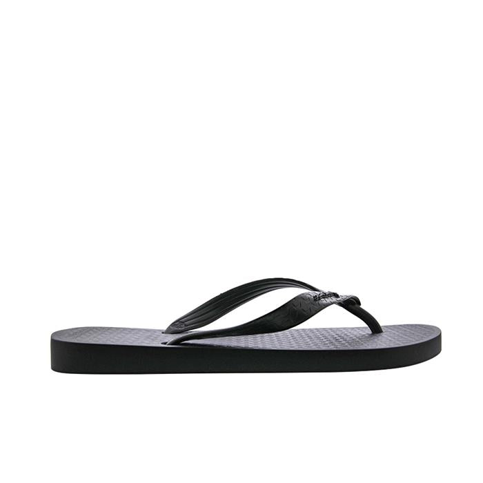 White and black flip on sale flops