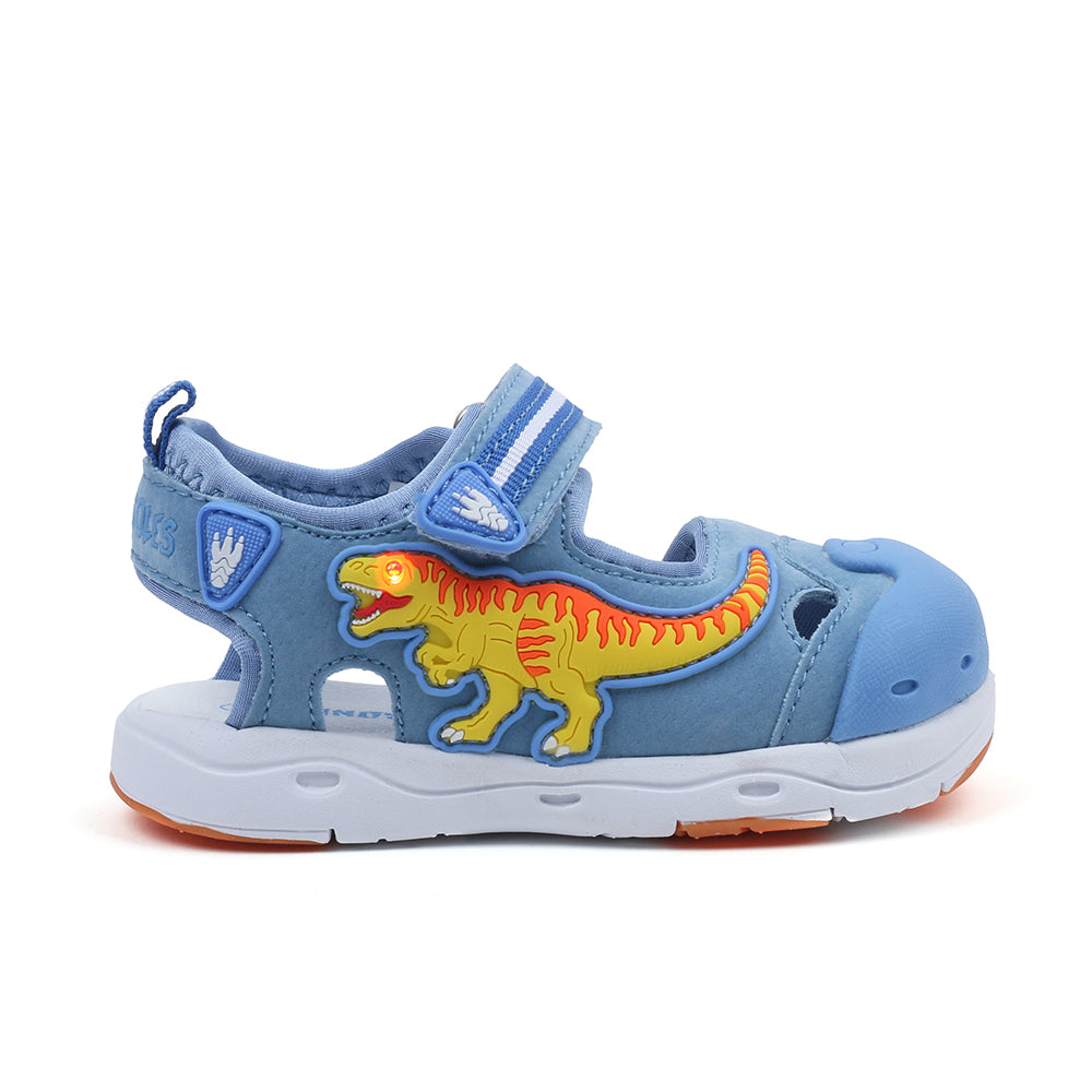 Dinosoles Baby Rainbow Kids Sandals (Light Blue)
