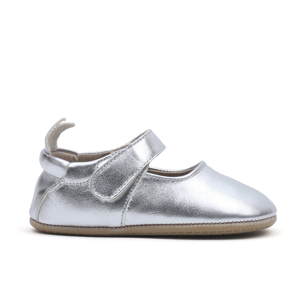 Miniwiz New Wiz Petit First Walkers Shoes (Silver)