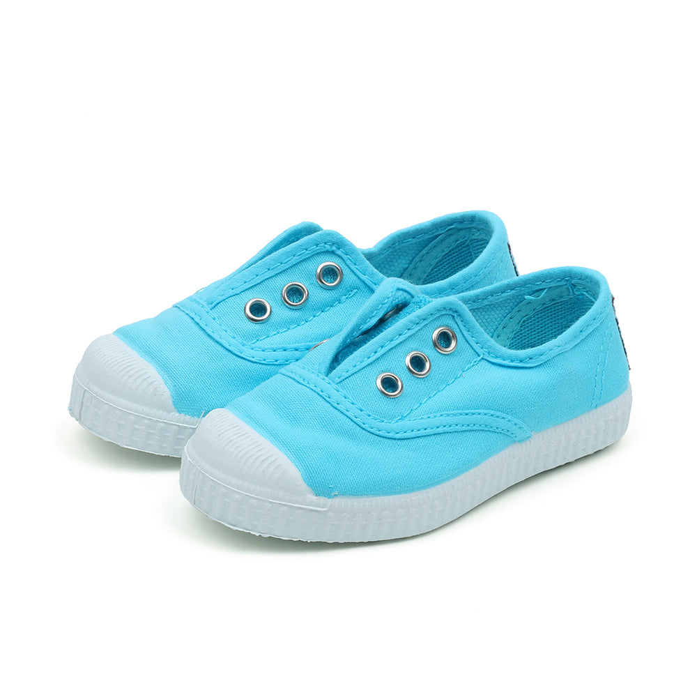 Cienta Kids Ingles Puntera Tintado Sneakers (Turquoise)