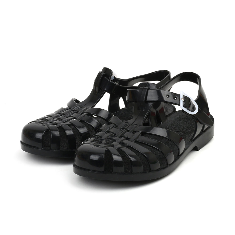 Meduse Women Sun Sandals (Black)