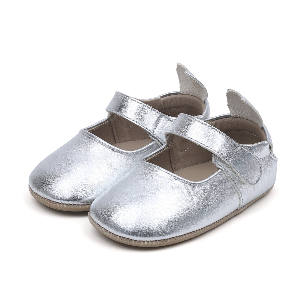 Miniwiz New Wiz Petit First Walkers Shoes (Silver)