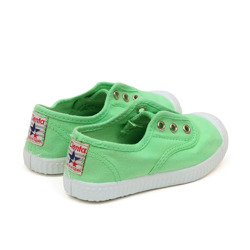 Cienta Kids Ingles Puntera Tintado Sneakers (Apple Green)