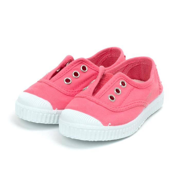 Cienta Kids Ingles Puntera Tintado Sneakers (Coral)