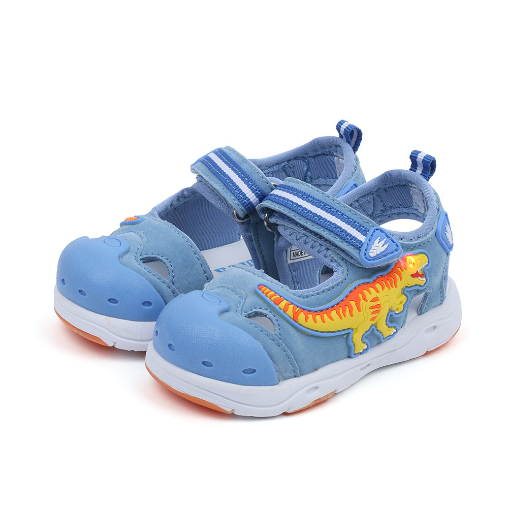 Dinosoles Baby Rainbow Kids Sandals (Light Blue)