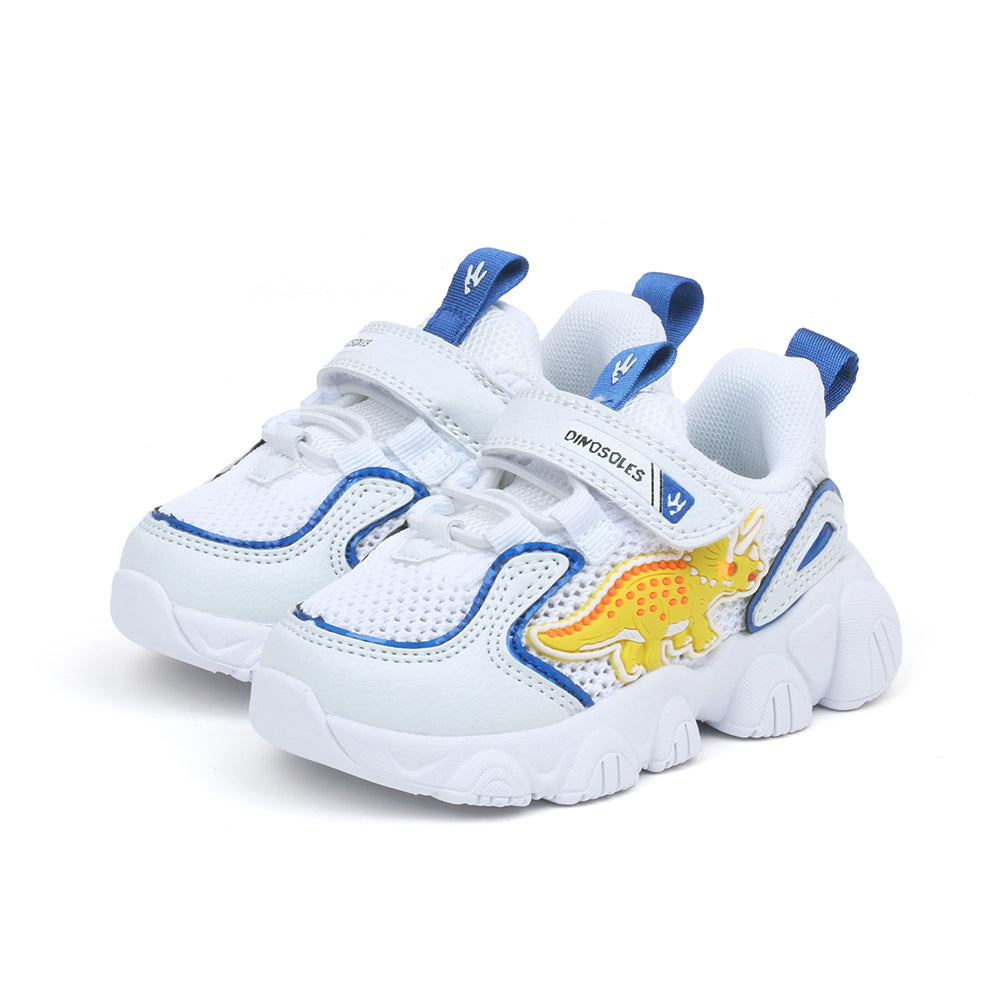 Dinosoles Tricera Storm Baby Kids Sneakers (White)