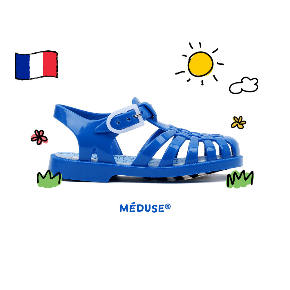 Meduse Kids Sun Fun Sandals (Blue)