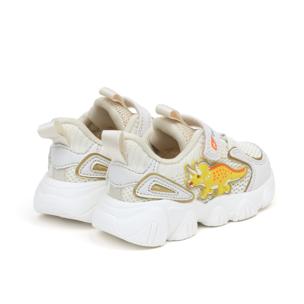Dinosoles Tricera Storm Baby Kids Sneakers (Beige)
