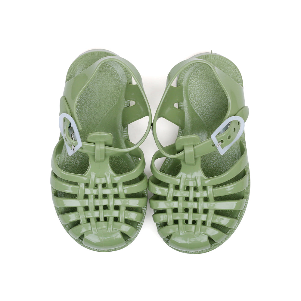 Meduse Kids Sun Sandals (Olive)