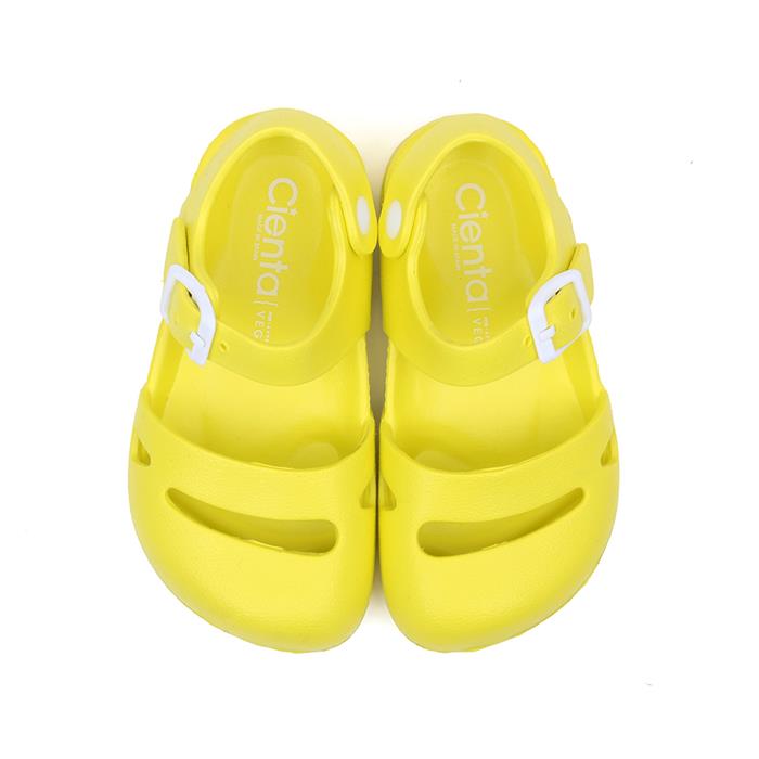 Cienta Zueco Bios Eva Sandals (Yellow)