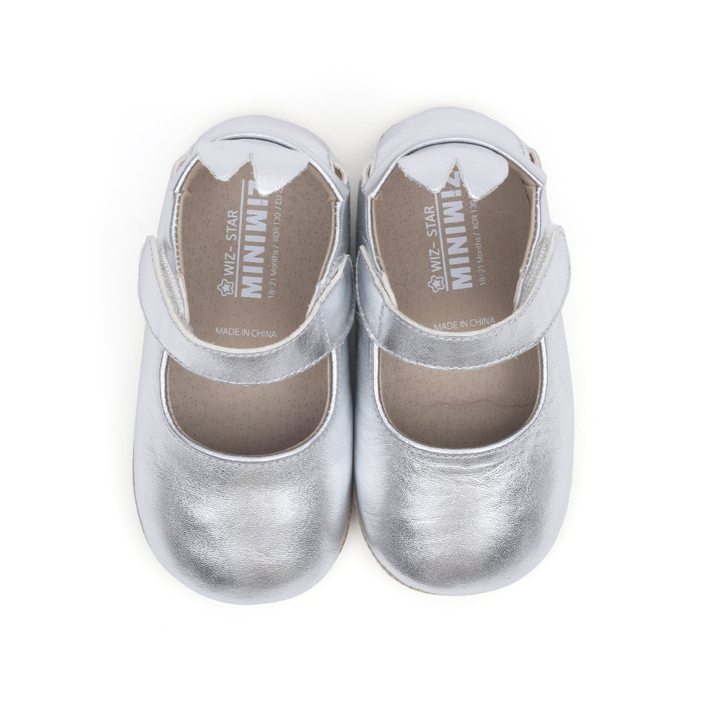 Miniwiz New Wiz Petit First Walkers Shoes (Silver)