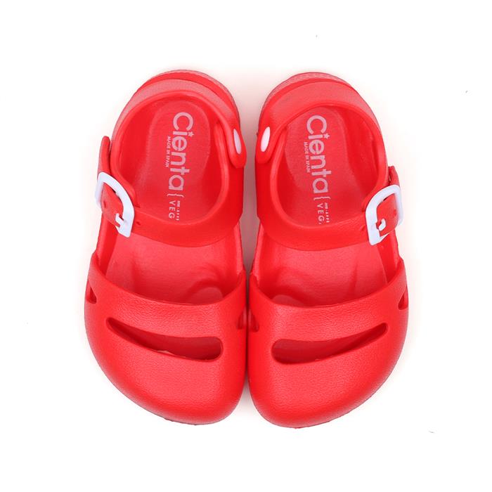 Cienta Zueco Bios Eva Sandals (Red)