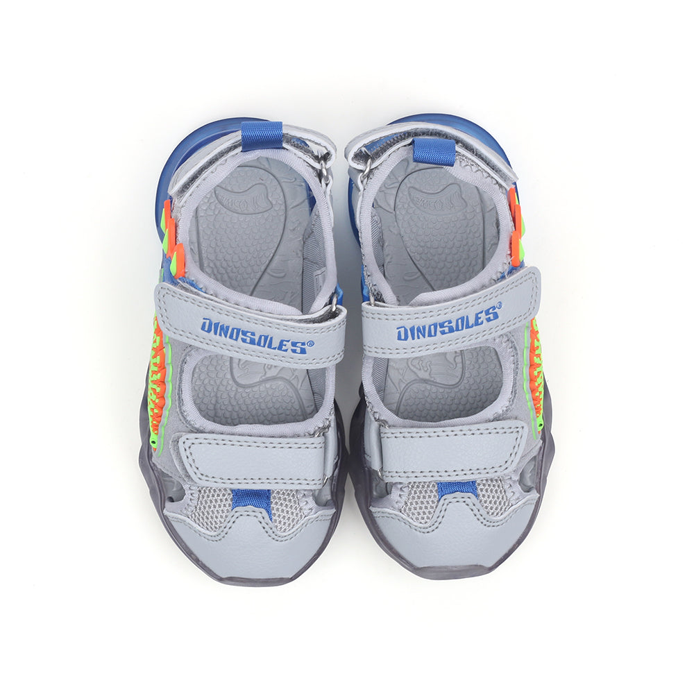Dinosoles Stego Air Kids Sandals (Grey)