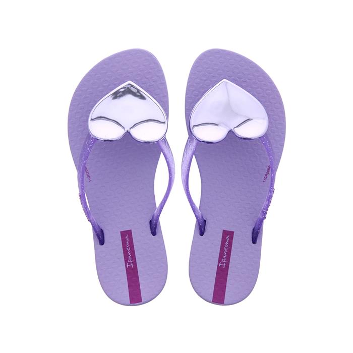 Ipanema Kids Maxi Fashion Flip Flops (Lilac)