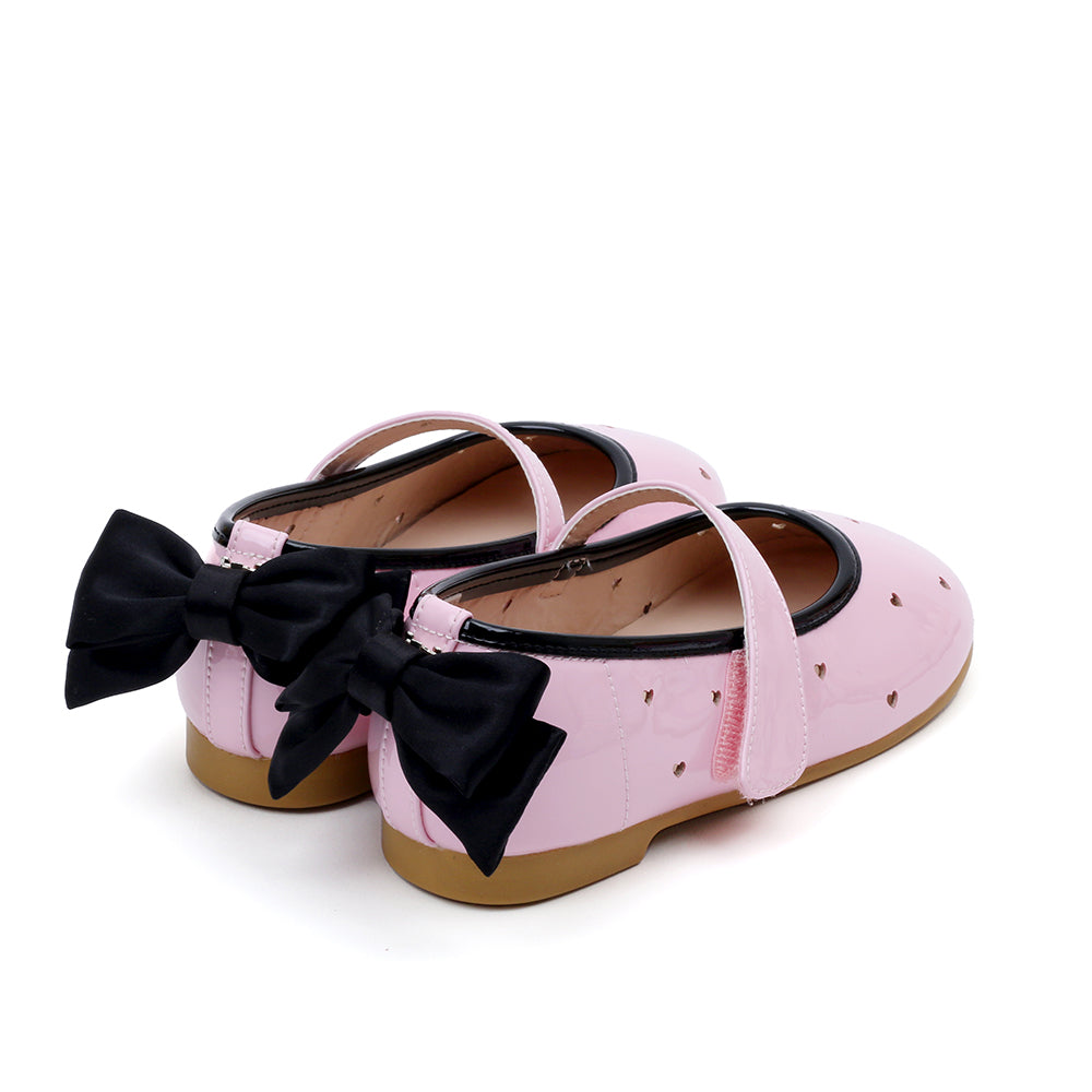 Baby's Breath Eileen Dress Shoes (Pink Black)