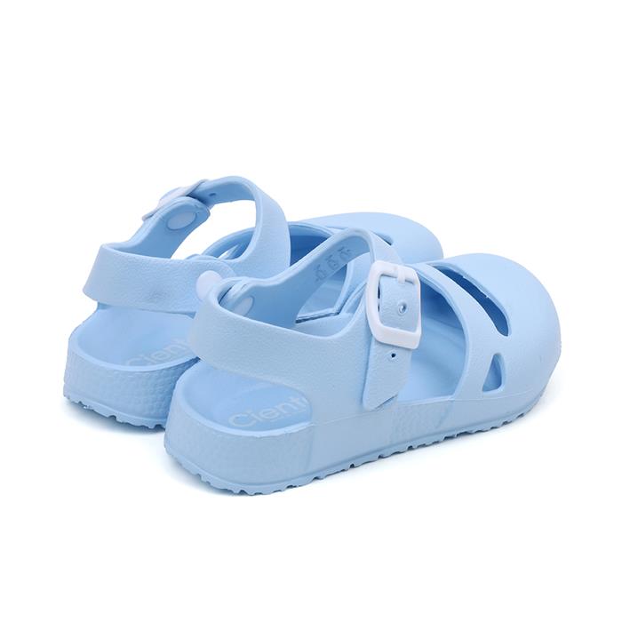 Cienta Zueco Bios Eva Sandals (Light Blue)