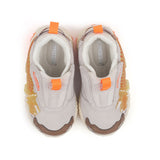 Dinosoles Tricera 3D Velcro Sneakers (Beige)