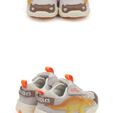 Dinosoles Tricera 3D Velcro Sneakers (Beige)