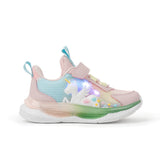 Dinosoles Unicorn Luminous Kids Sneakers (Pink)