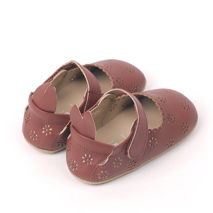 Miniwiz Wiz Sole First Walkers Shoes (Brown)