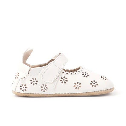 Miniwiz Wiz Sole First Walkers Shoes (White)