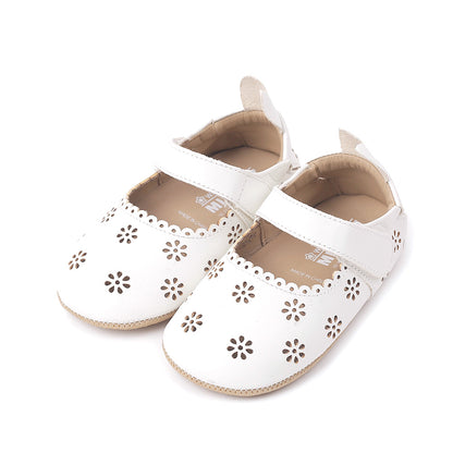 Miniwiz Wiz Sole First Walkers Shoes (White)