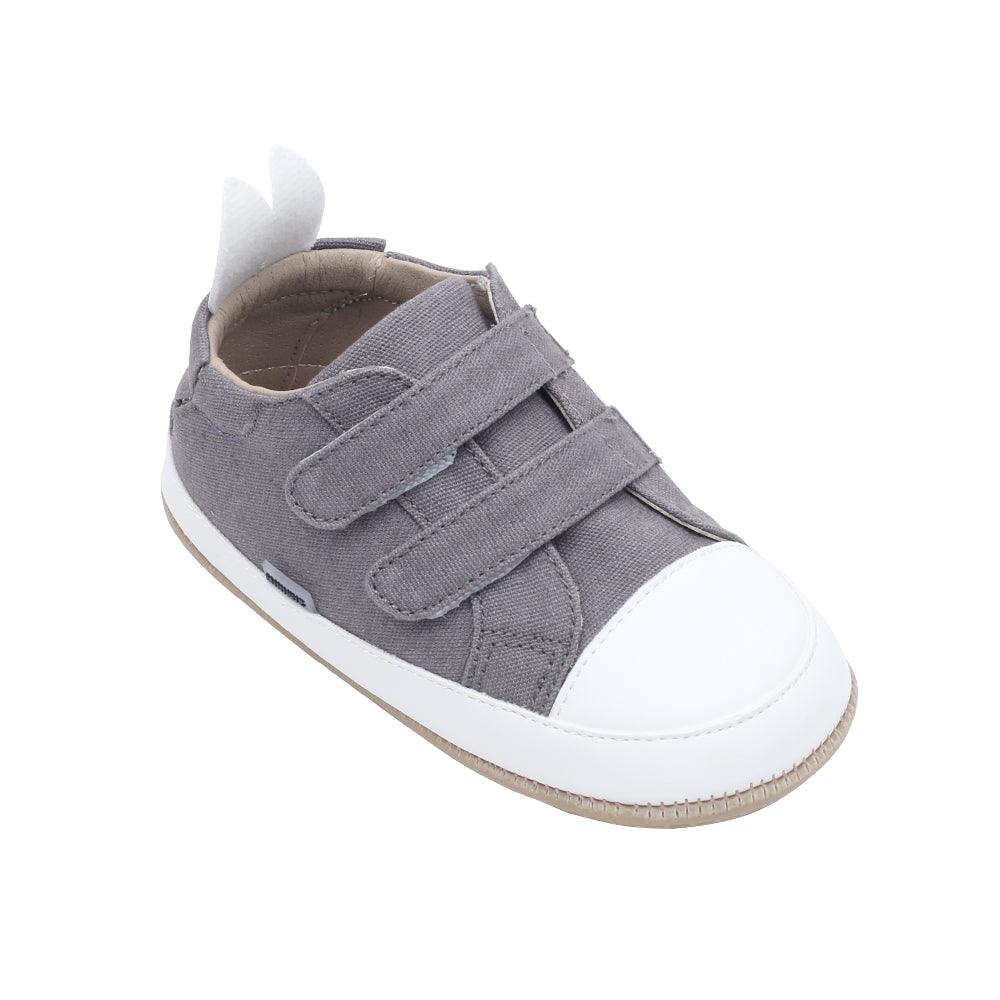 Miniwiz New WizCotton First Walkers Shoes (Grey)