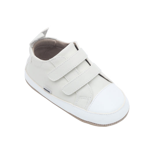 Miniwiz New Wiz Star First Walkers Shoes (Cream)