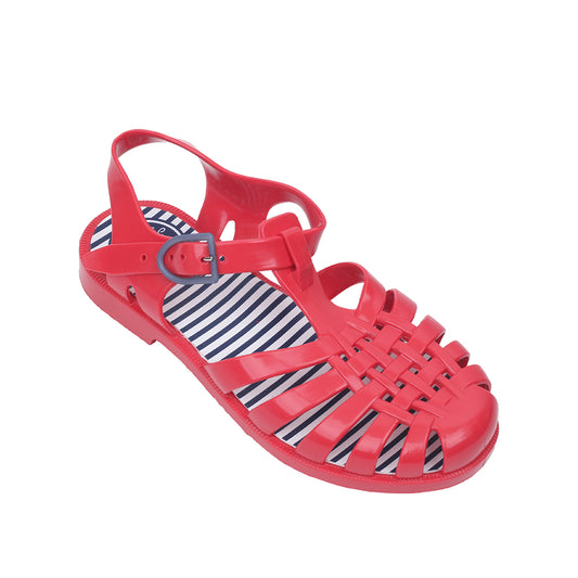 Meduse Women Sun Ray Sandals (Red)