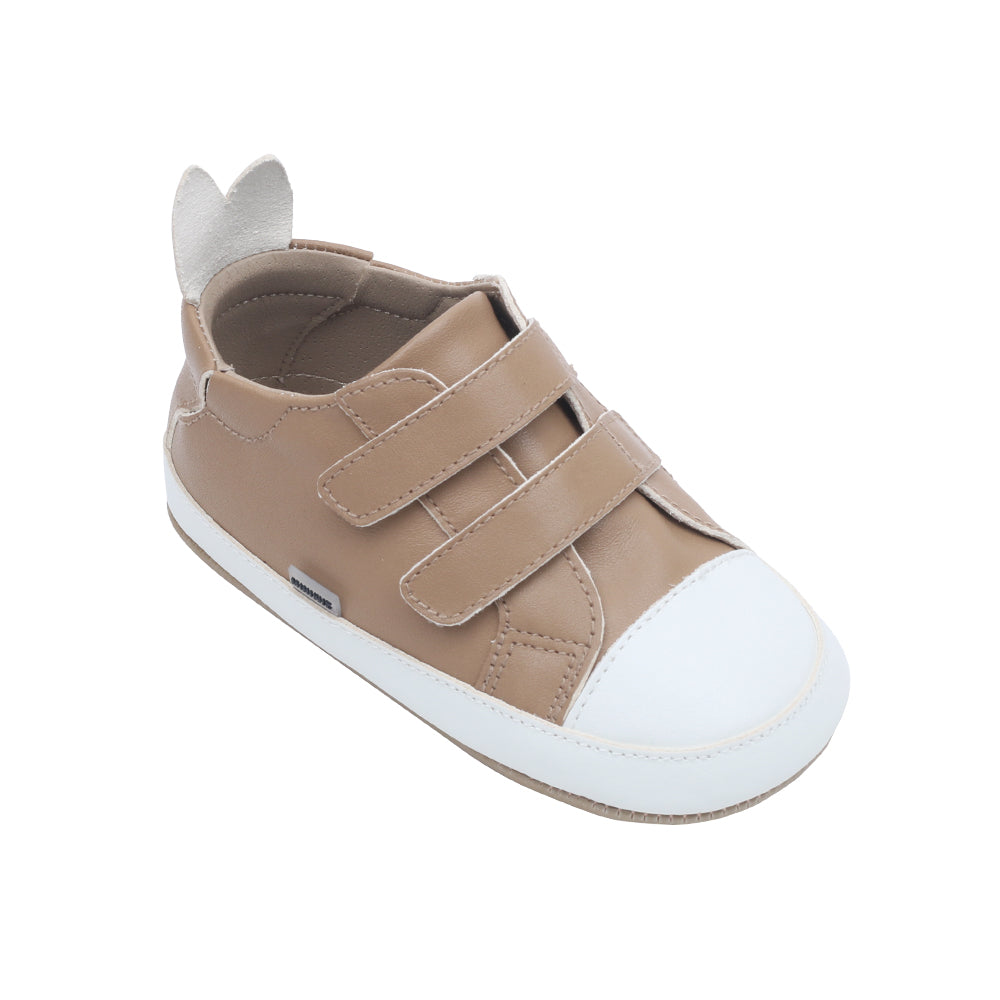 Miniwiz New Wiz Star First Walkers Shoes (Beige)