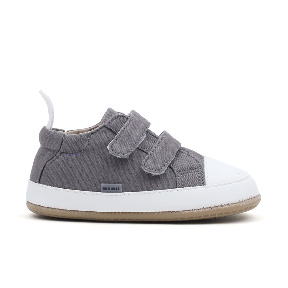 Miniwiz New WizCotton First Walkers Shoes (Grey)