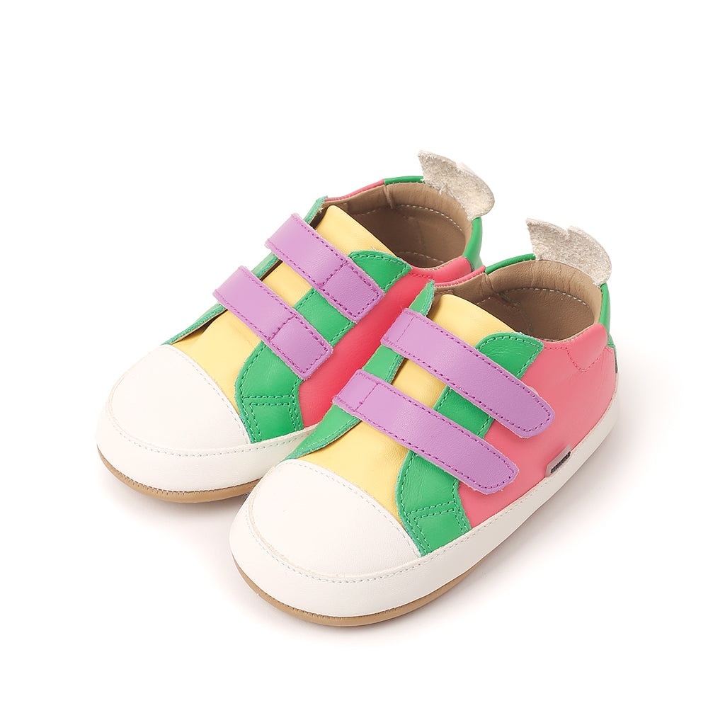 Miniwiz Wiz Unite First Walkers Shoes (Pink)