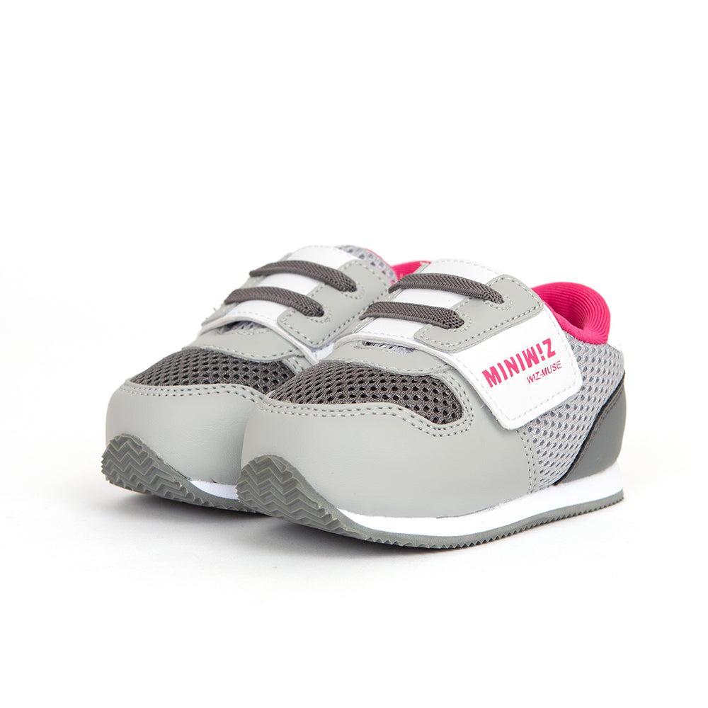 Miniwiz Wiz Muse First Walkers Shoes (Grey)