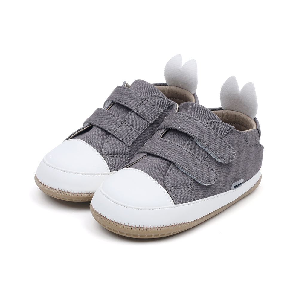 Miniwiz New WizCotton First Walkers Shoes (Grey)