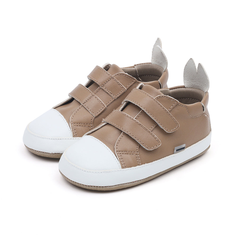 Miniwiz New Wiz Star First Walkers Shoes (Beige)