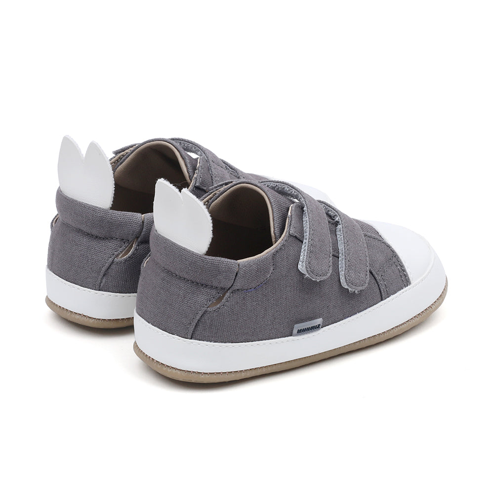 Miniwiz New WizCotton First Walkers Shoes (Grey)