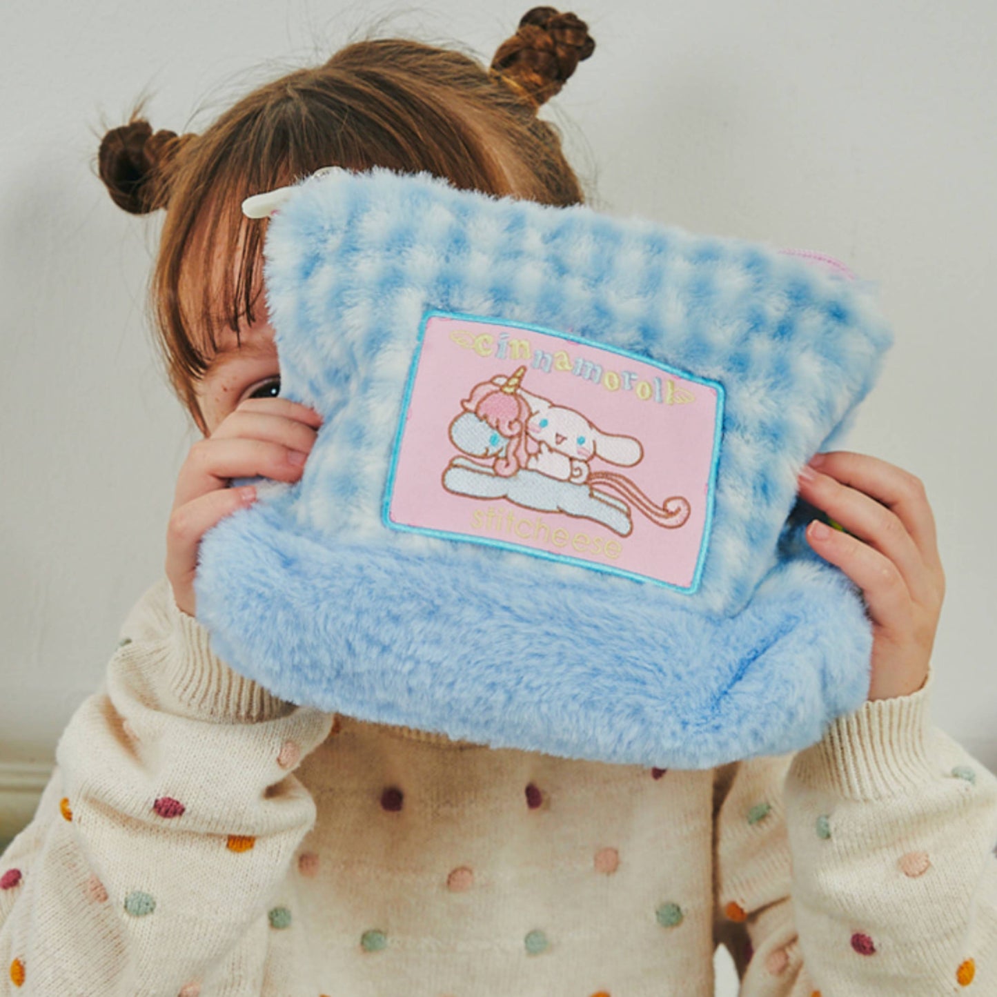 Sitcheese Cinnamoroll Cotton Candy Pouch (Blue)